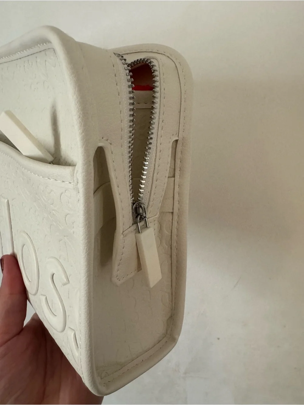 Limited Edition Glossier Leather Makeup Bag